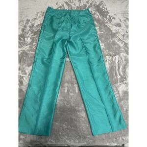 Courtenay Womens Pants‎ Green Size 6 Classic Business Rear Zipper Elegant EUC